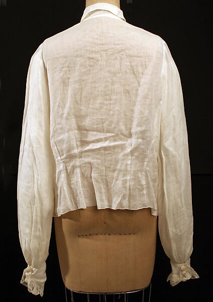 Shirtwaist, cotton, American