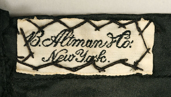 Blouse, B. Altman &amp; Co. (American, 1865–1990), silk, American