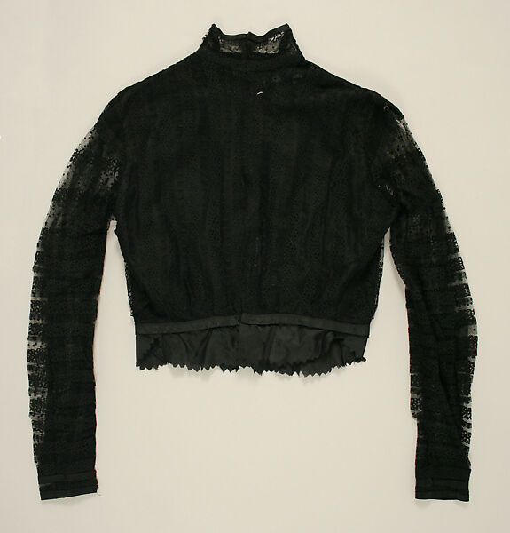 Blouse, silk, American or European