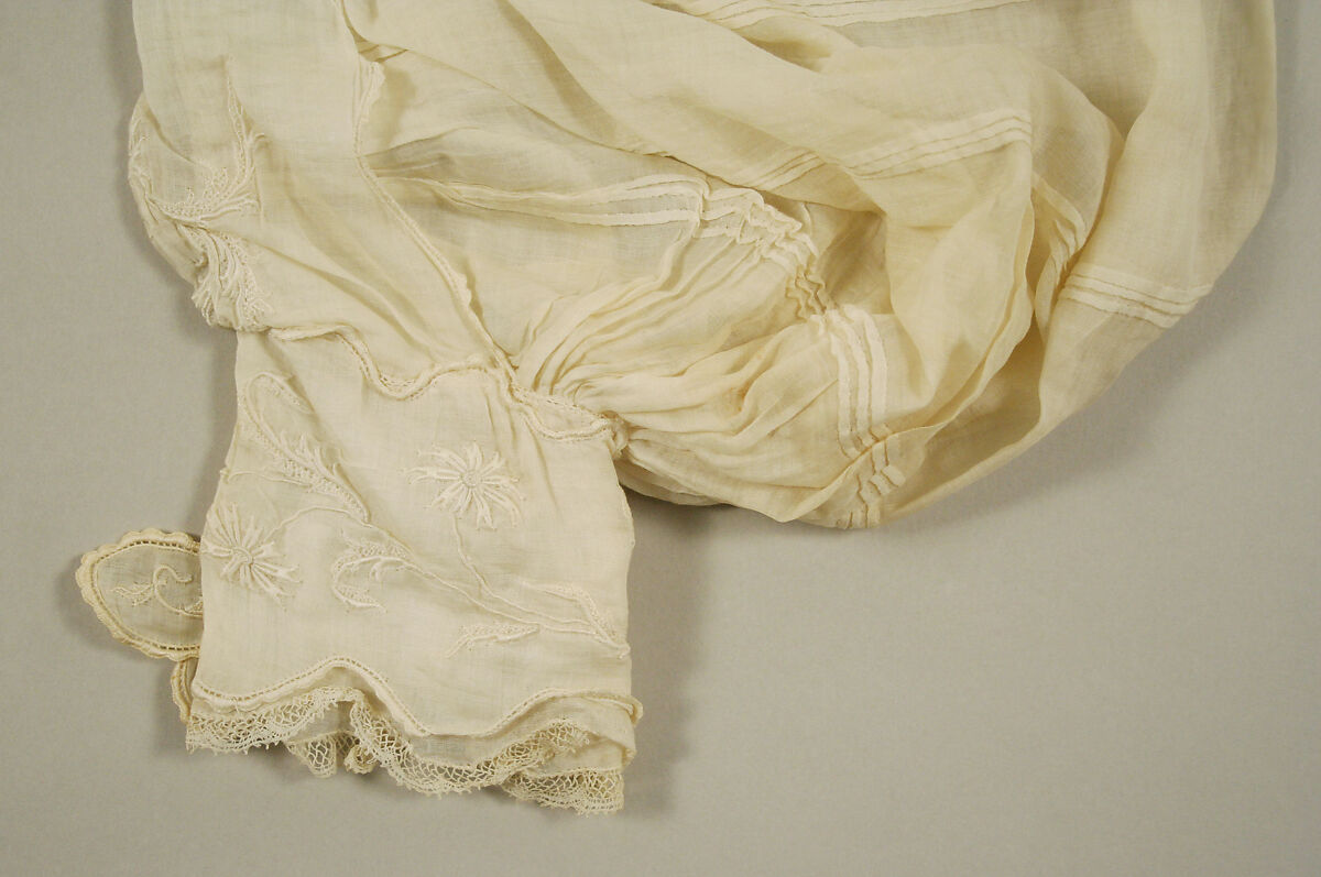 Blouse, cotton, probably American