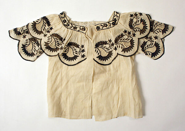 Shirt, cotton, metal, South American 