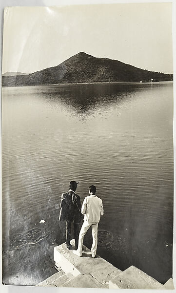 Towards an Indian Gay Image, Lake Pichola, Udaipur, Sunil Gupta (Canadian/British, born New Delhi, India, 1953), Gelatin silver print 