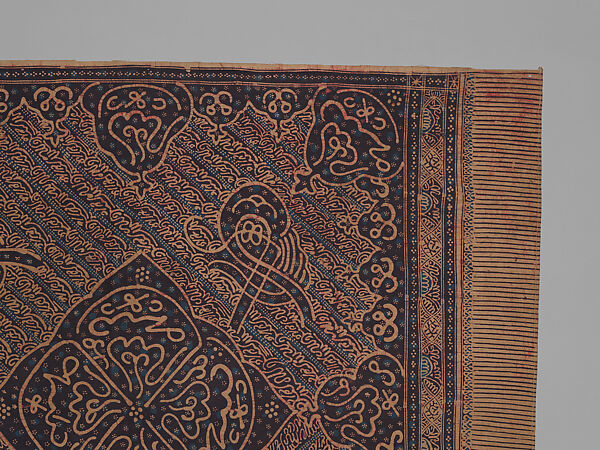 Batik with Talismanic Calligraphic Motifs, Cotton; tulis batik