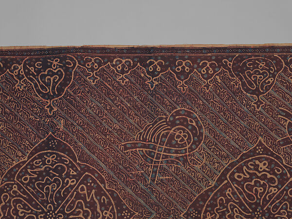 Batik with Talismanic Calligraphic Motifs, Cotton; tulis batik