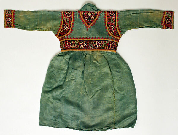 Dress, silk, India
