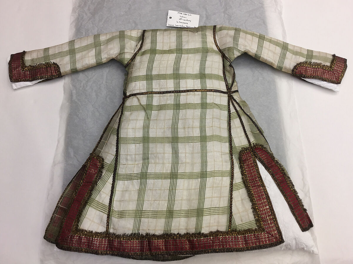 Ensemble, Silk, metallic thread, India