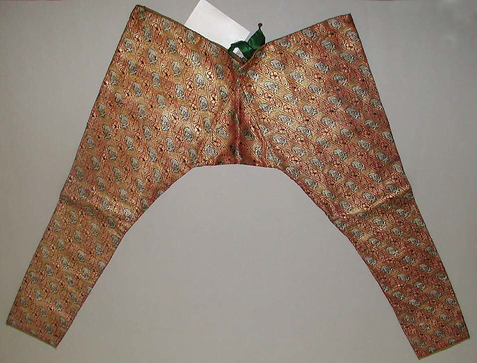 Ensemble, Silk, metallic thread, India