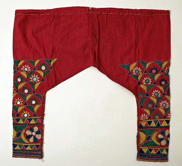 Ensemble, cotton, mirrors, India