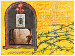 La Lucha Continua, from the portfolio "Guariquen: Images and Words Rican/Structured", Juan Sanchez  American, Hand-colored lithograph and screenprint with collage