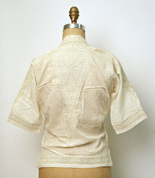 Angarkha, Cotton; embroidered