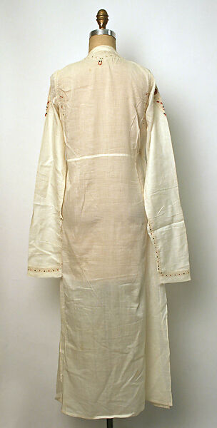 Angarkha, Cotton; embroidered