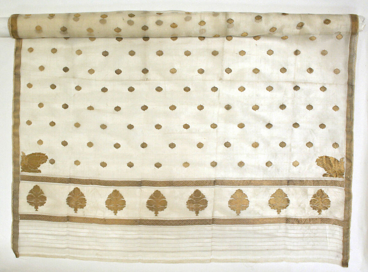 Sari, silk, India 