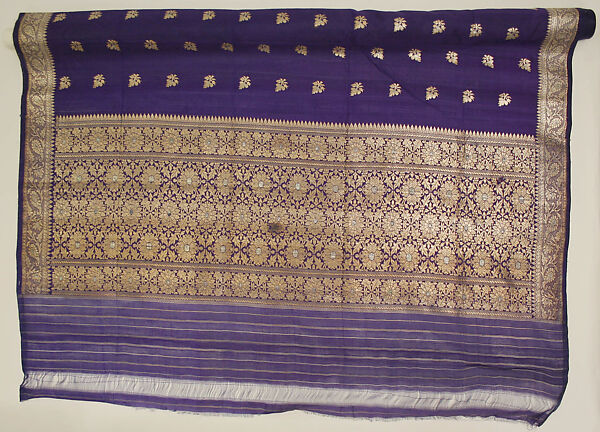 Sari, silk, India 