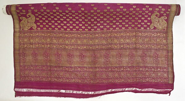 Sari, silk, India 