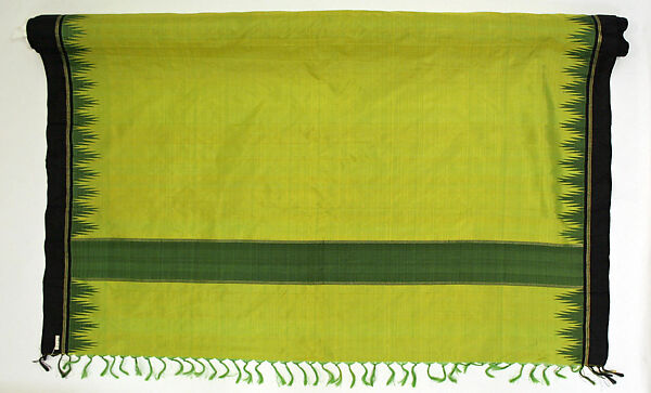 Sari, silk, India 