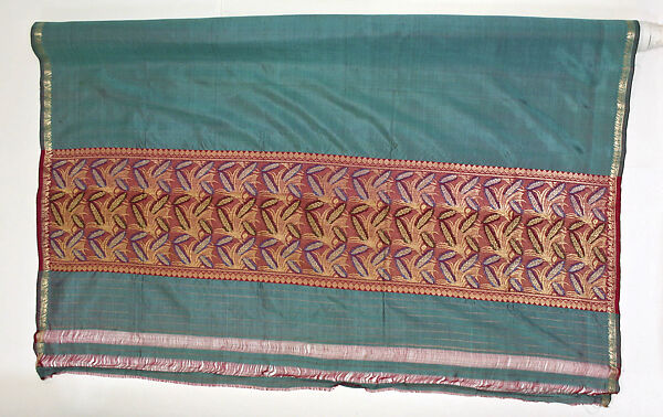 Sari, silk, India 