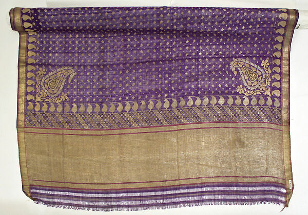 Sari, silk, India 