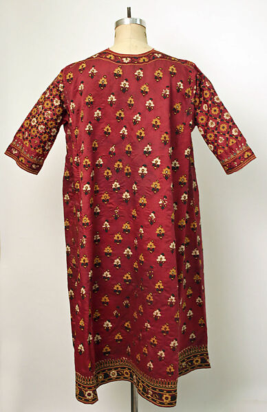 Kurta, Silk, mirrors; embroidered