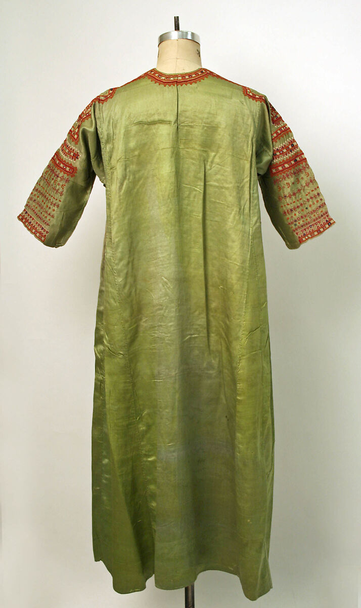 Kurta, Silk; mirror embroidered