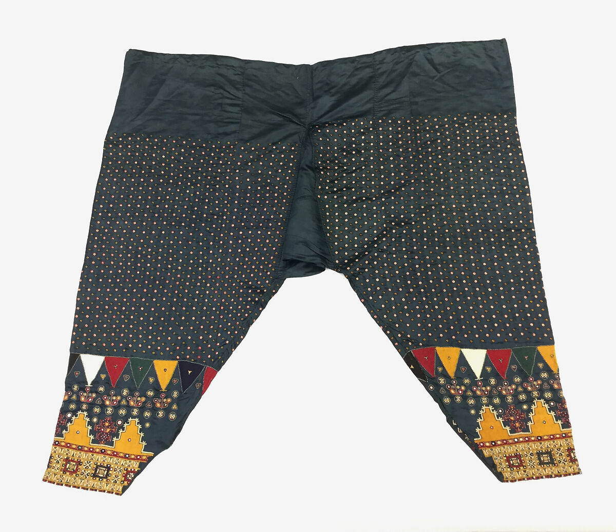 Trousers, silk, India