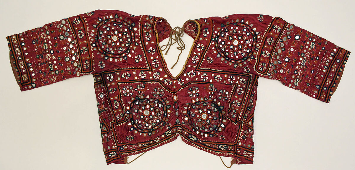 Choli, silk, Indian 