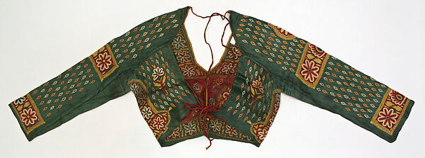Blouse, silk, India