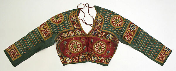 Blouse, silk, India 