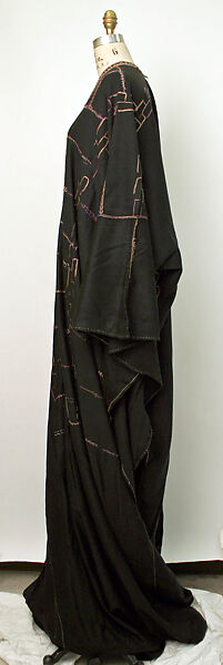 Dress, Cotton; embroidered