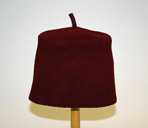 Ensemble, Wool, silk, leather, metal