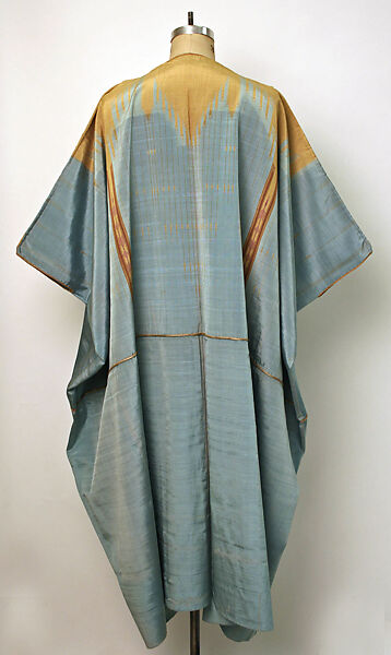 Abaya Cloak, Silk, metal wrapped thread; tapestry weave