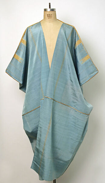 Abaya Cloak, Silk, metal wrapped thread; tapestry weave 