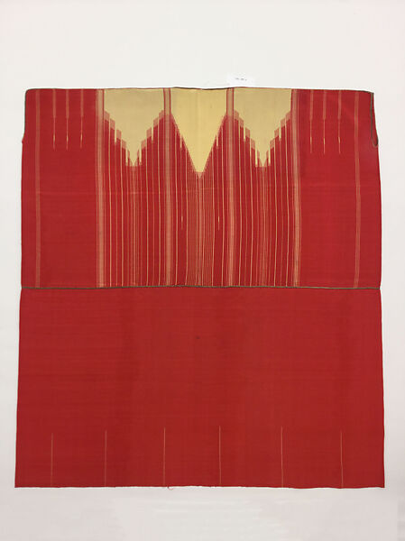 Abaya Cloak, Silk, metal wrapped thread