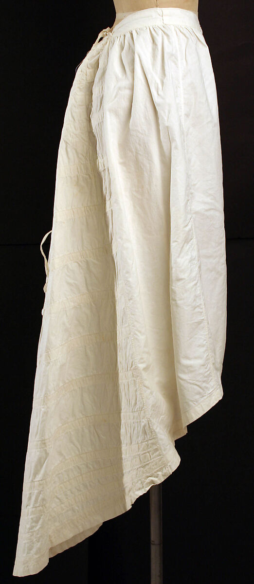 Petticoat, cotton, American 