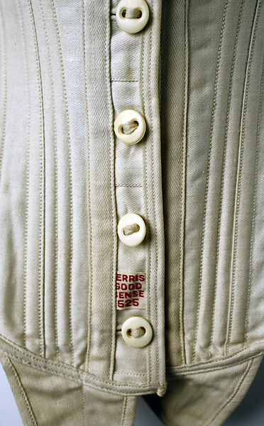Corset, cotton, American or European