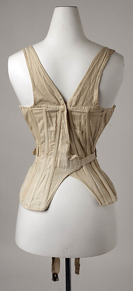 Corset, The Sahlin Company (American), cotton, American