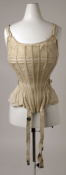 Corset, The Sahlin Company (American), cotton, American 