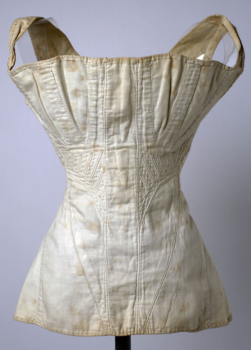 The Metropolitan Museum of Art - Corset  Corset, Victorian corset, Waist  cincher corset