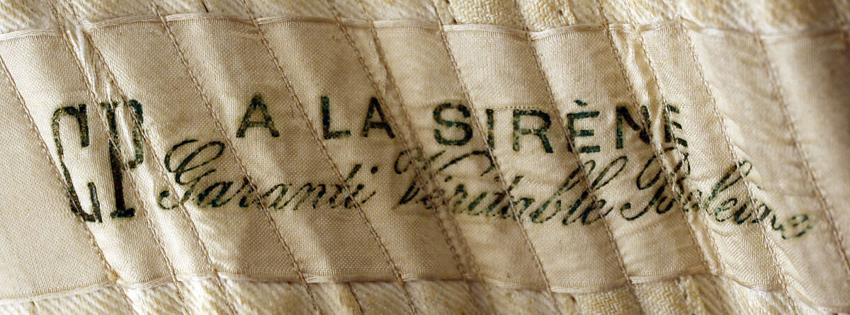 Corset, [no medium available], French
