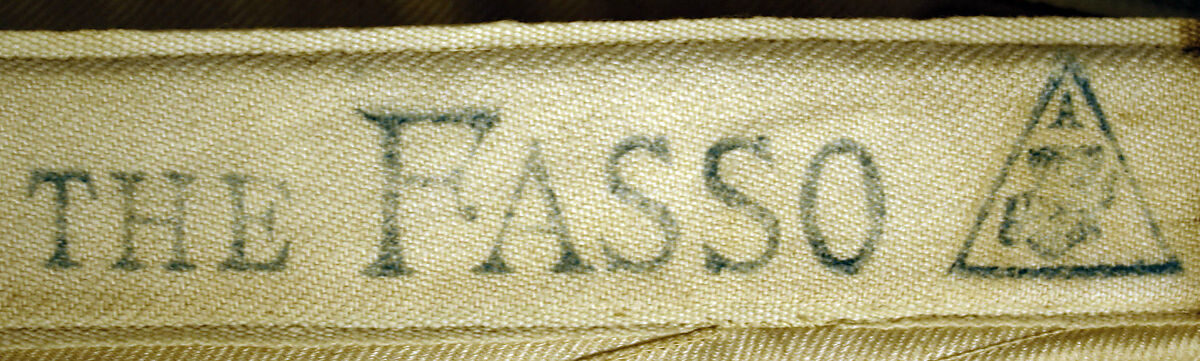 Corset, silk, cotton, whale bone, French