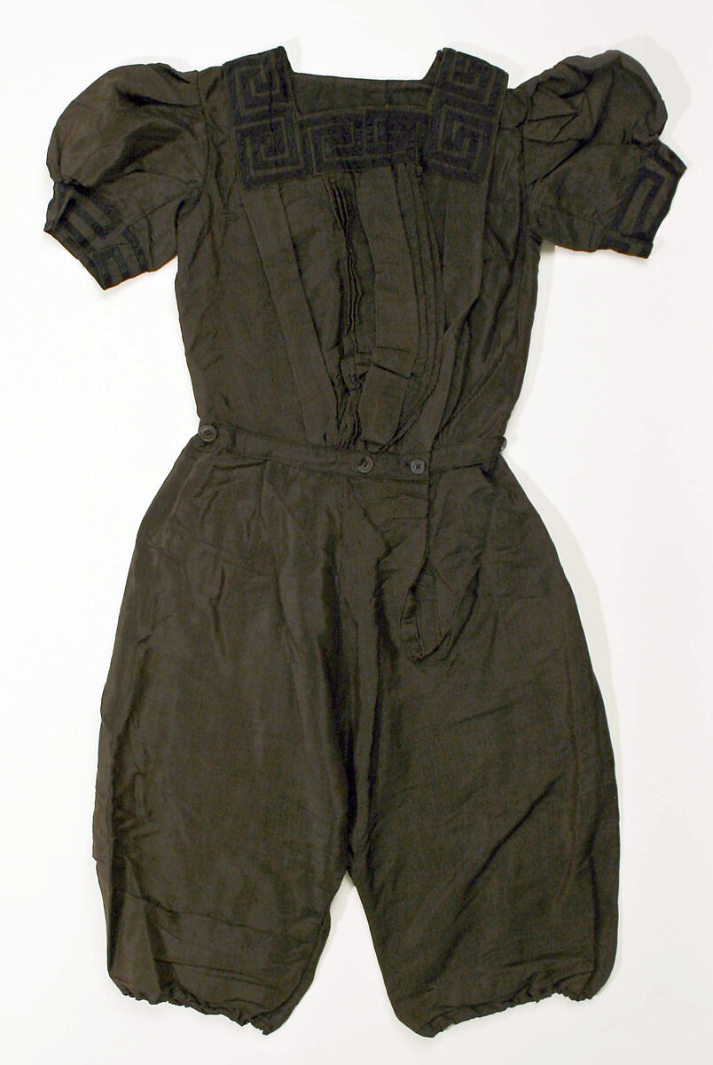 Bathing suit, wool, American