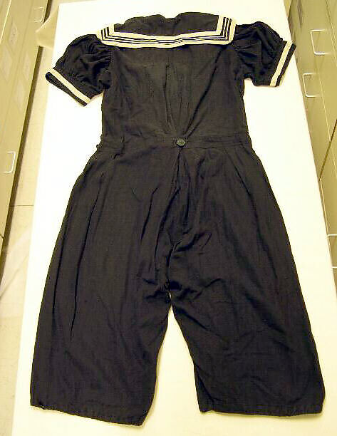 Bathing suit, wool, American