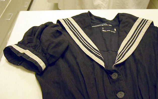 Bathing suit, wool, American