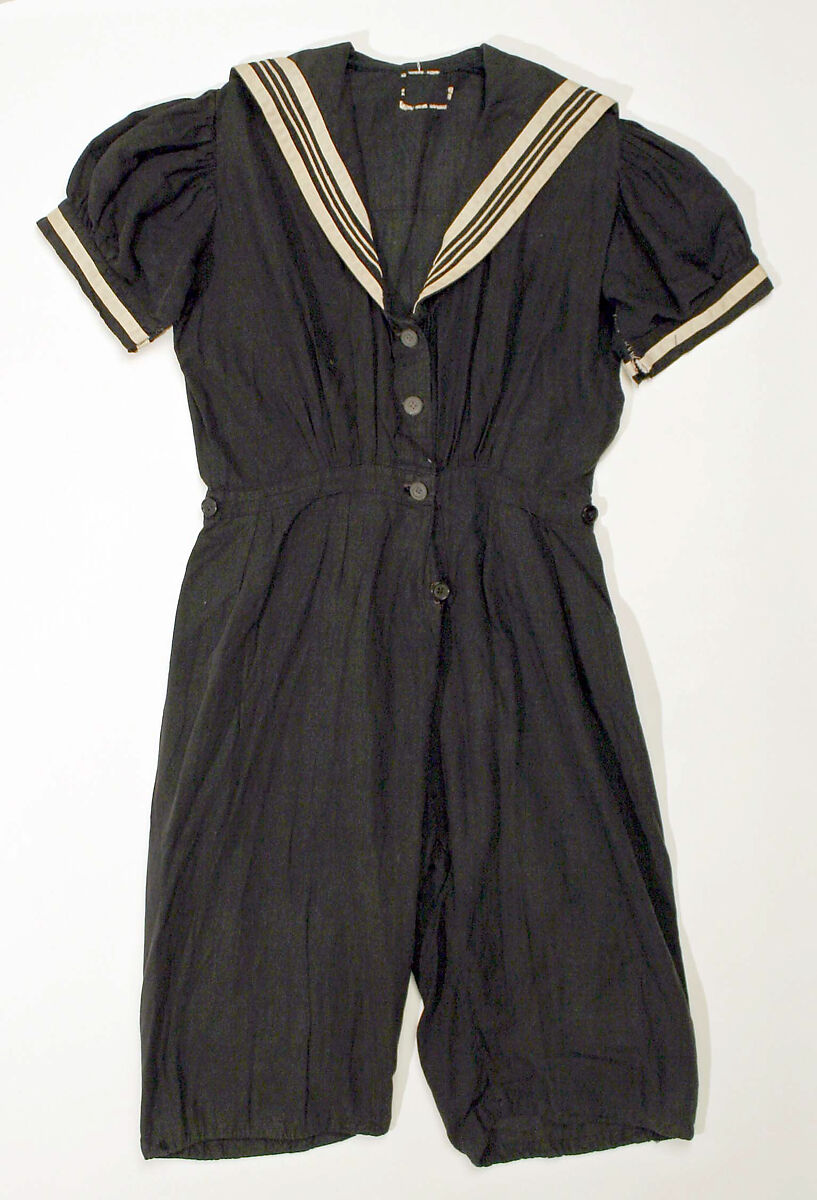 Bathing suit, wool, American