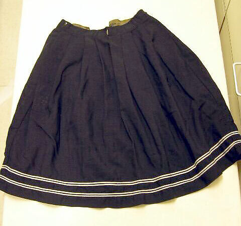 Bathing suit, Wanamaker's (American), silk, wool, cotton, American