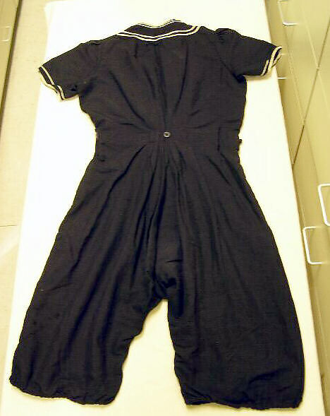 Bathing suit, wool, American