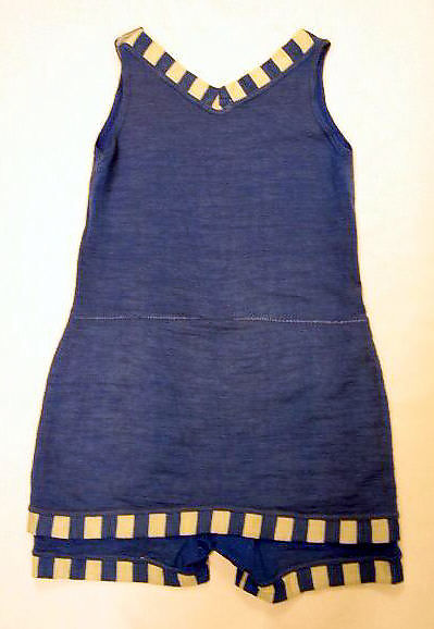 Bathing suit, wool, American