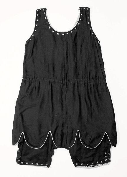 Bathing suit, cotton, American 