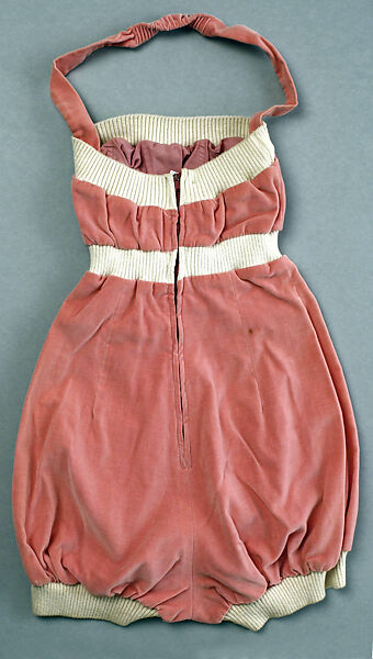 Bathing suit, Tom Brigance (American, 1910–1990), cotton, rayon, American