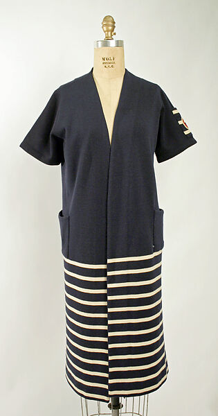 Beachwear, Hermès (French, founded 1837), silk, rubber, steel, mother-of-pearl, French