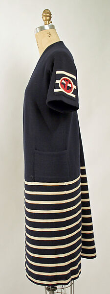 Beachwear, Hermès (French, founded 1837), silk, rubber, steel, mother-of-pearl, French